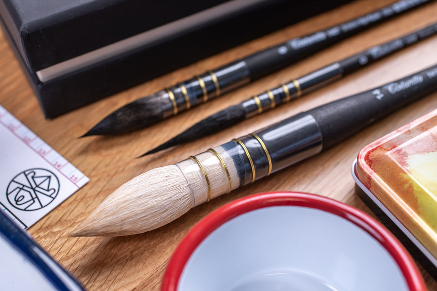 Tintoretto ⨉ Felice Feltracco Signature Watercolor Brush Set