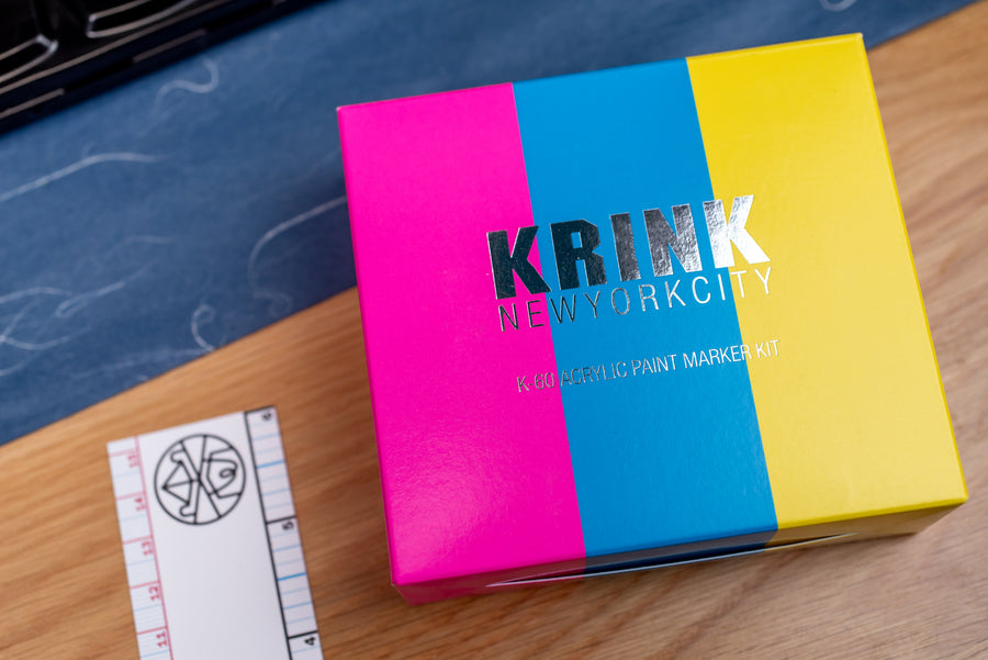 Krink K-60 Fluorescent Acrylic Marker Set
