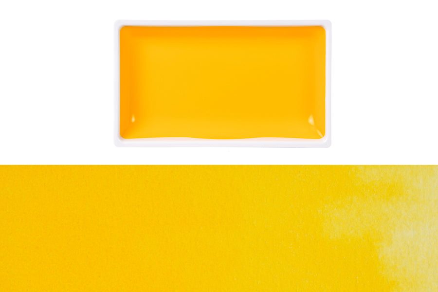 Gansai Tambi Watercolors, #43 Cadmium Yellow