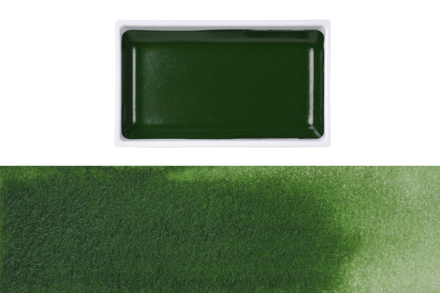 Gansai Tambi Watercolors, #58 Sap Green Deep