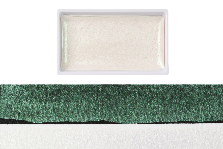 Gansai Tambi Watercolors, #651 Opal Green