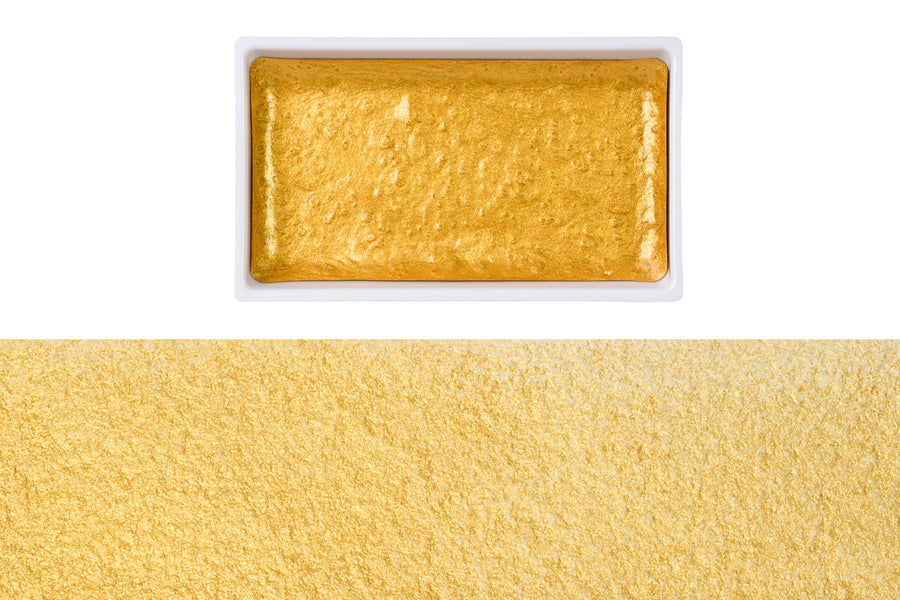 Gansai Tambi Watercolors, #901 Blue Gold