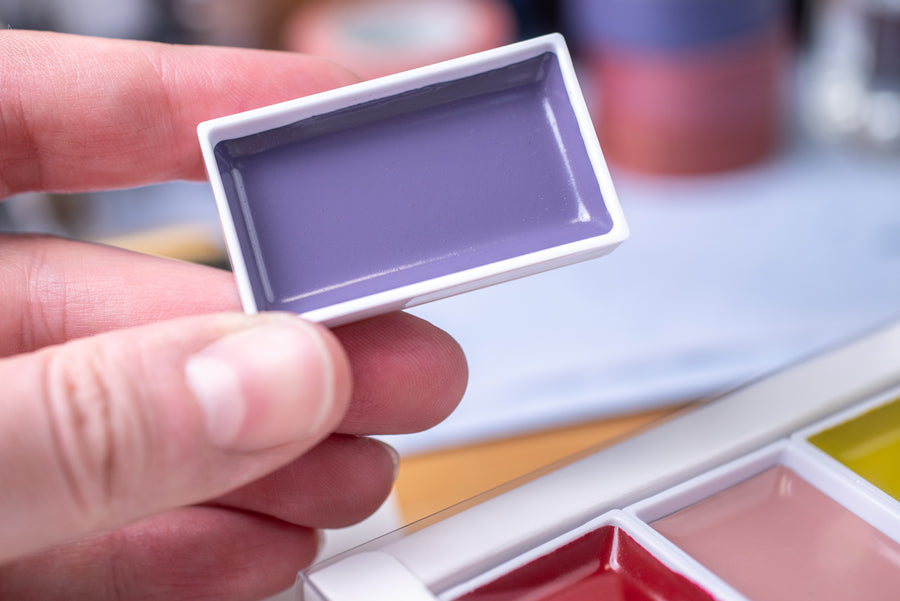Gansai Tambi Watercolors, #303 Mauve Taupe