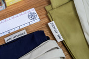 Convertible Twill Tote, 12" x 17", Navy