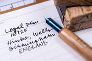 Hinks, Wells, & Co. #1872F Legal Pen (Vintage)