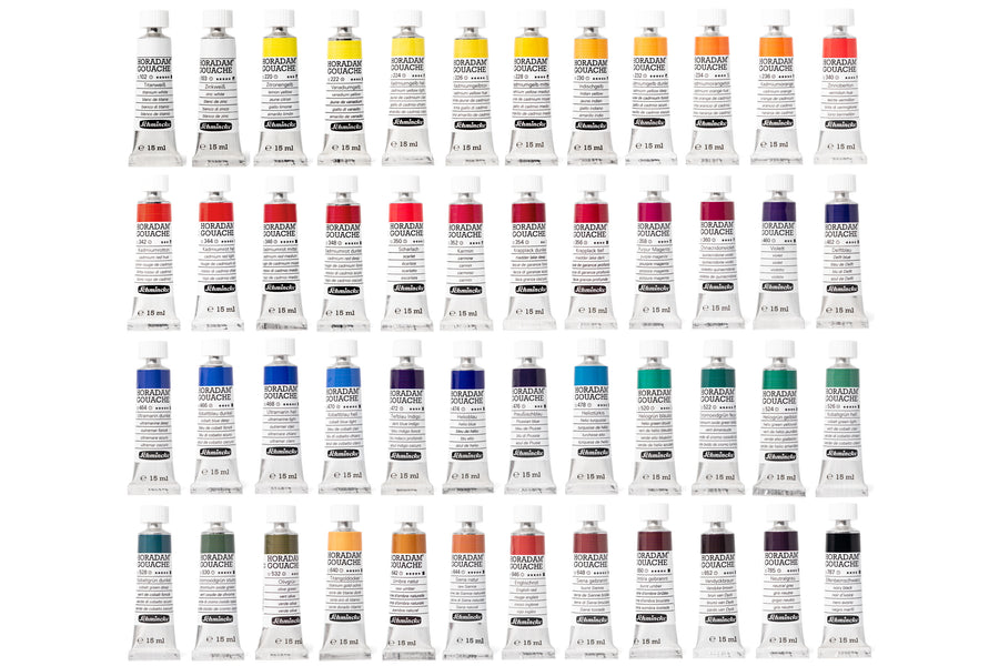 Horadam Gouache, Complete Set of 48
