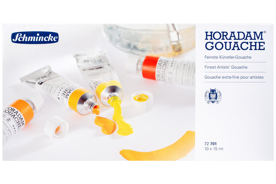 Horadam Gouache, Set of 10 with Travel Box