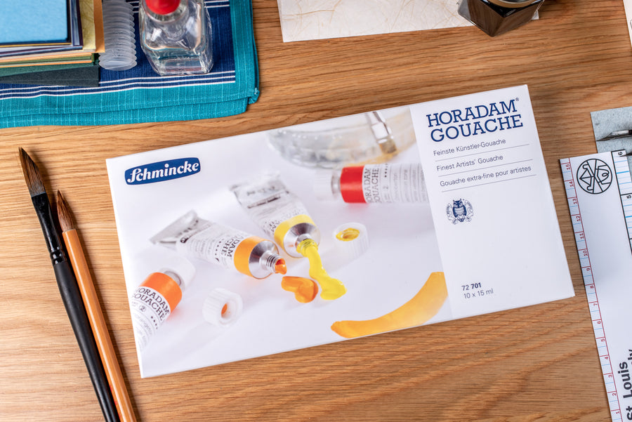 Horadam Gouache, Set of 10 with Travel Box