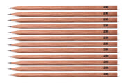 Kitaboshi Cedar Pencils, 2B, Set of 12