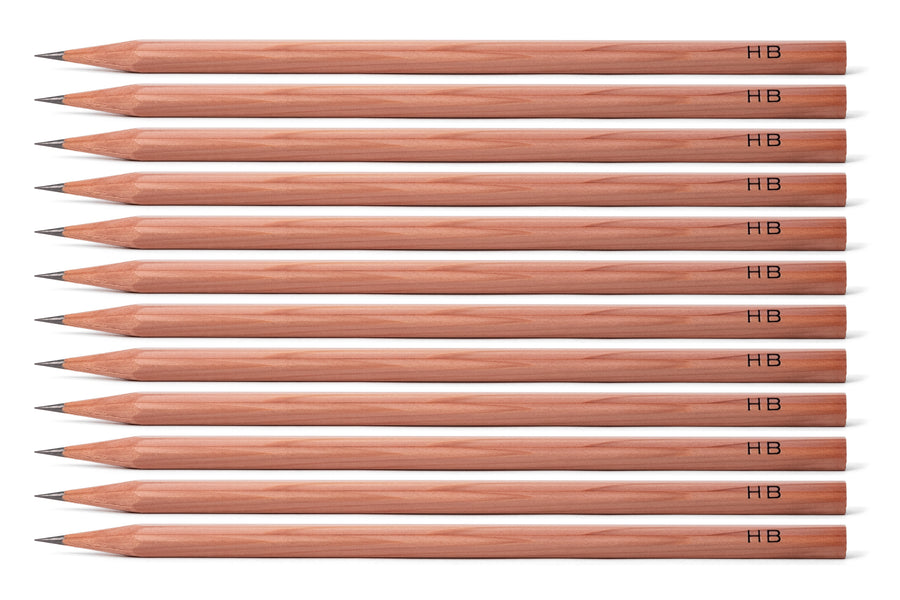Kitaboshi Cedar Pencils, HB, Set of 12