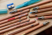 Mechanical Watercolor Pencils, Complete Set of 13