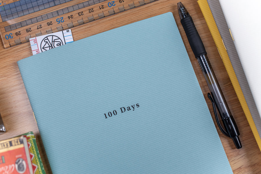 Laconic Style Notebook: 100 Days