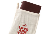 Traveler's Notebook Starter Set, Regular Size, Limited Edition Red Leather