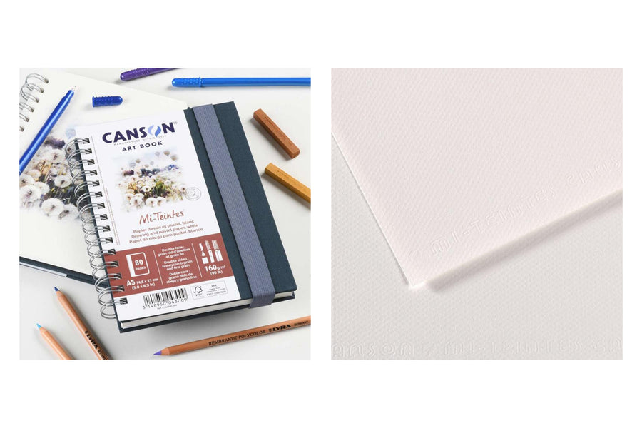 Canson Art Book, Mi-Teintes White