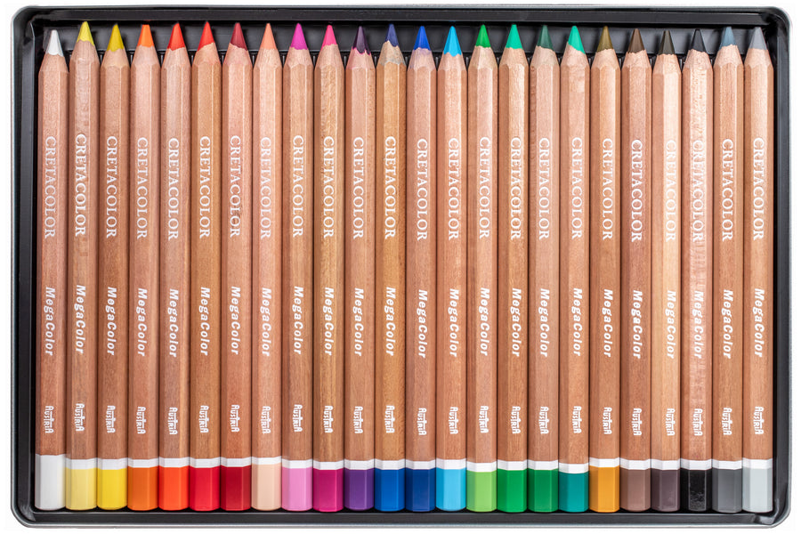 MegaColor Pencils, Set of 24
