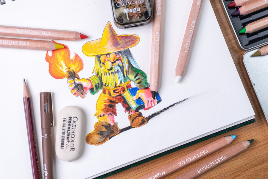 MegaColor Pencils, Set of 12