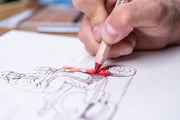 MegaColor Pencil, #09 English Red