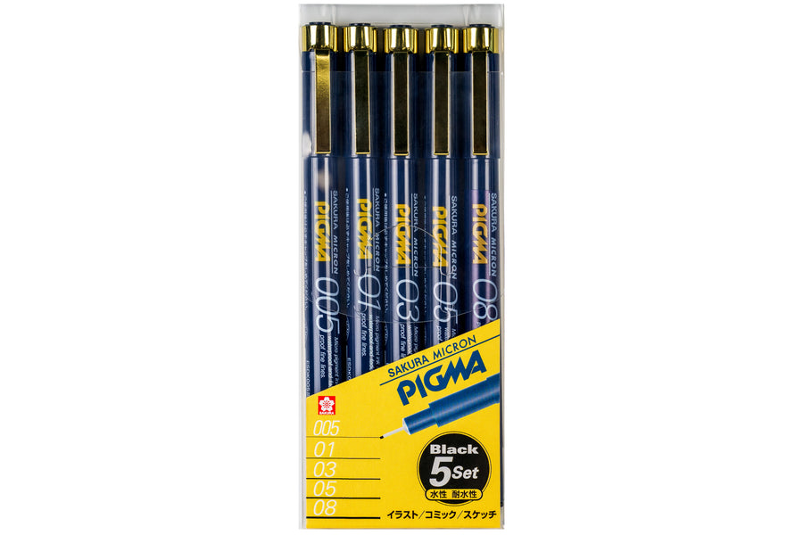 PIGMA Micron Set of 5