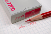Mitsubishi 7700 Red Pencil, Set of 12