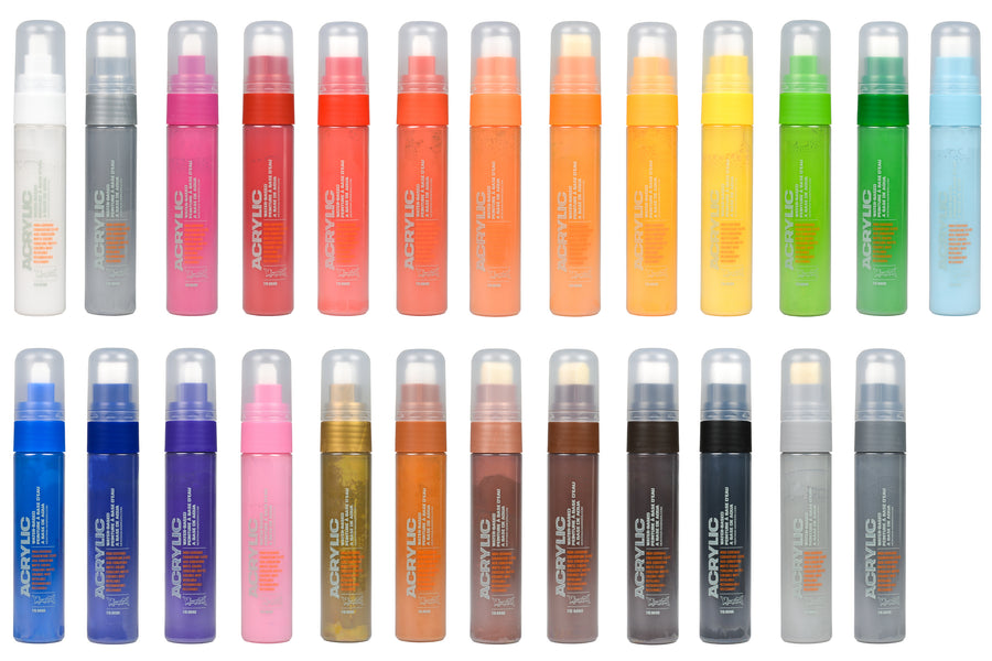 Montana Acrylic Paint Markers, Standard (15 mm)