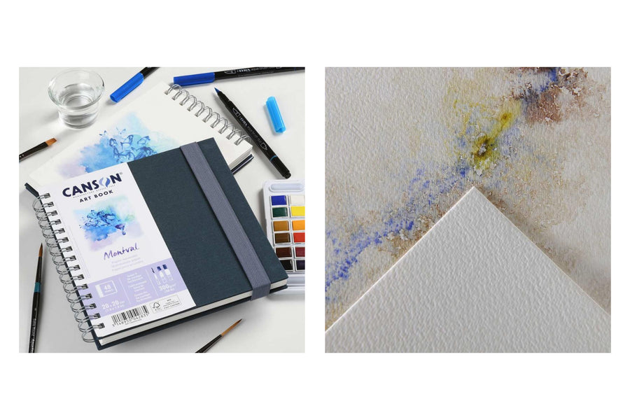 Canson Art Book, Montval Watercolor Paper