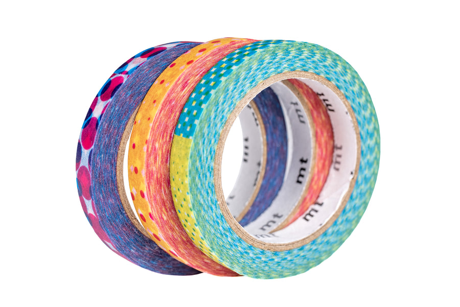 mt Washi Tape, Slim Set of 3, Dots
