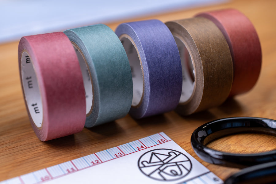 mt Washi Tape, 15 mm, Soft Aqua