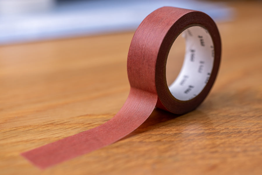 mt Washi Tape, 15 mm, Burnt Sienna
