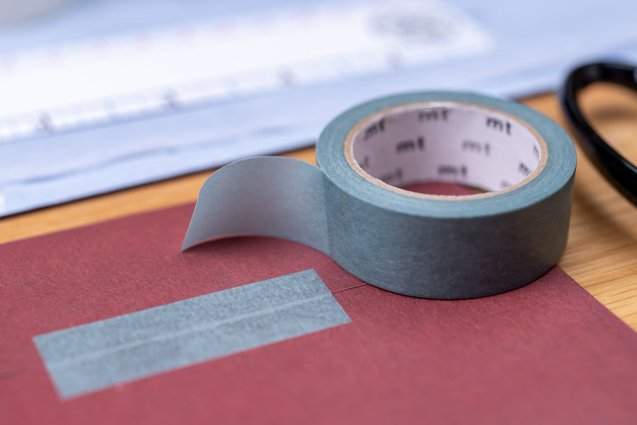 mt Washi Tape, 15 mm, Soft Aqua