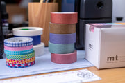 mt Washi Tape, 15 mm, Soft Aqua