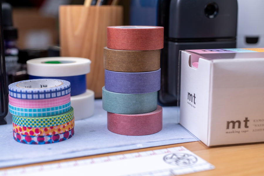 mt Washi Tape, 15 mm, Soft Aqua