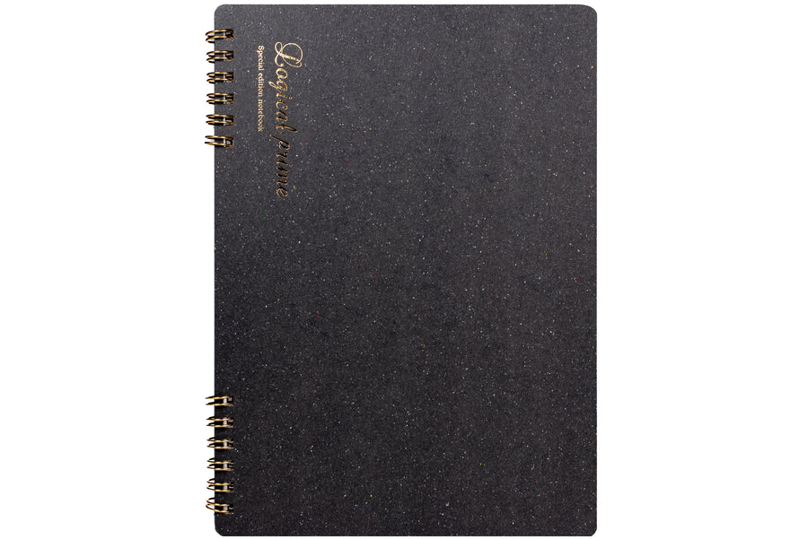Logical Prime Split-Ring Notebook, Charcoal/Graph