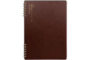 Logical Prime Split-Ring Notebook, Chocolate/Dot Grid