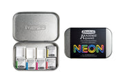 Akademie Aquarell, Neon Colors Half-Pan Set (2025)