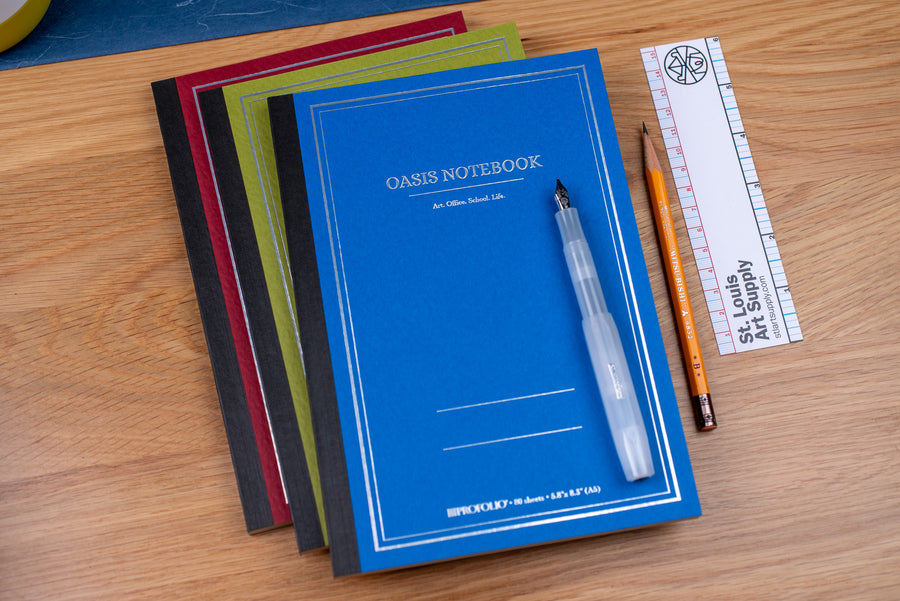 Oasis Notebook, Sky Blue