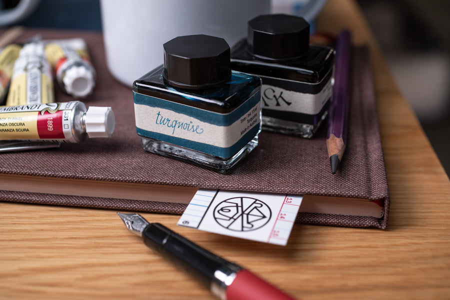 ONLINE Bottled Fountain Pen Ink, Green