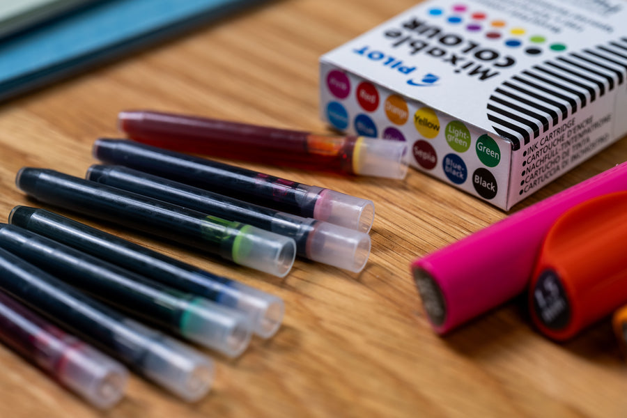 Pilot Mixable Colour Cartridges, Assorted Pack of 12