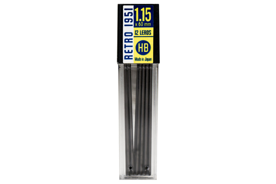 Retro51 Mechanical Pencil Lead, 1.15 mm, HB