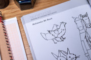Rough: Drawing in 2 Strokes and 3 Moves