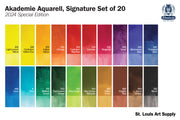 Akademie Watercolors, Signature Set of 20