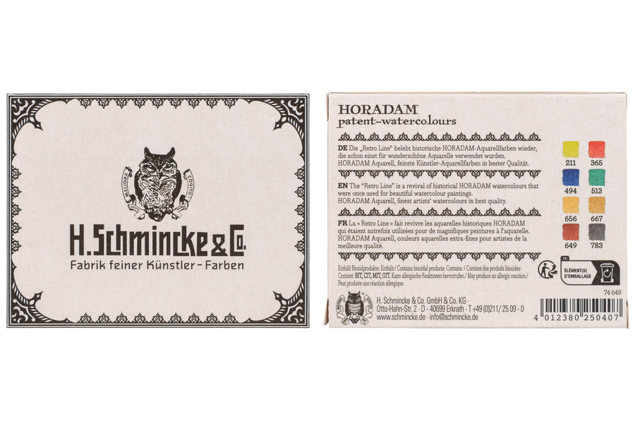 Schmincke Horadam Watercolors, Retro Jewel Box Set (Limited Edition)