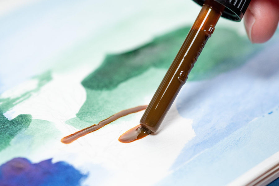 Schmincke - Aqua Drop Liquid Watercolors, #200 Lemon Yellow - St. Louis Art Supply