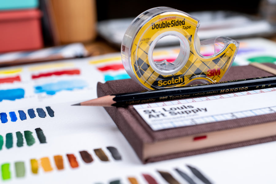 Double-Sided Tape, 1/2" x 250"