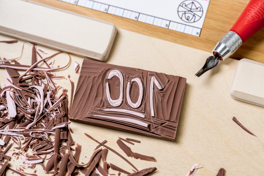 Horunavi Stamp Carving Block, 6" x 8"