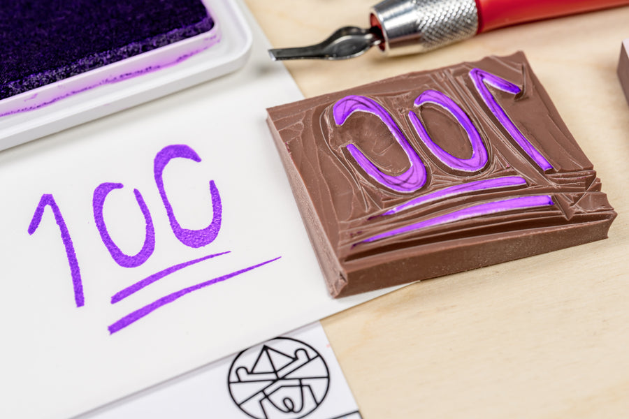 Horunavi Stamp Carving Block, 6" x 8"