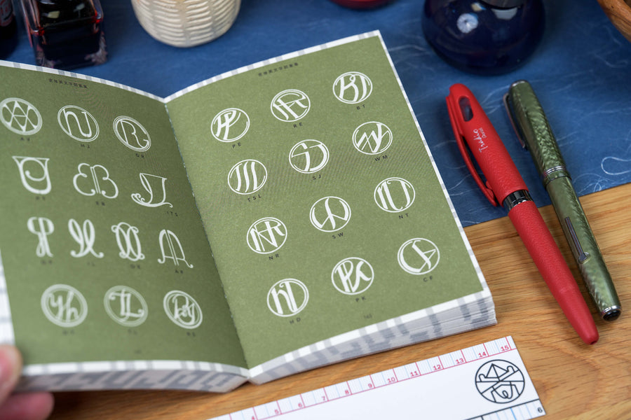 Old-Style Alphabet Lettering of Japan