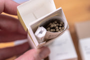 Half-Size Japanese Incense with Brass Base, Bergamot