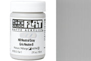 Golden SoFlat Matte Acrylics, N8 Neutral Grey