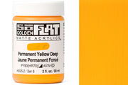 Golden SoFlat Matte Acrylics, Permanent Yellow Deep