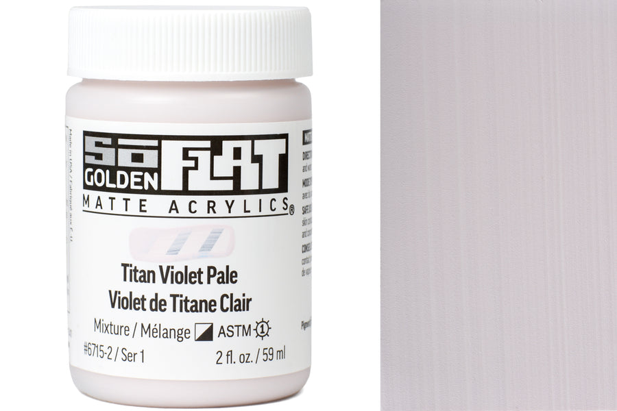 Golden SoFlat Matte Acrylics, Titan Violet Pale